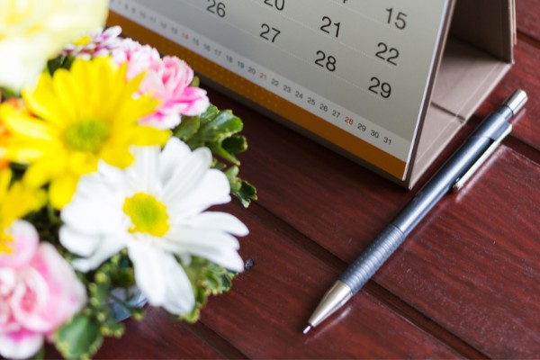 Enviar flores a domicilio: conoce las fechas más importantes de 2022